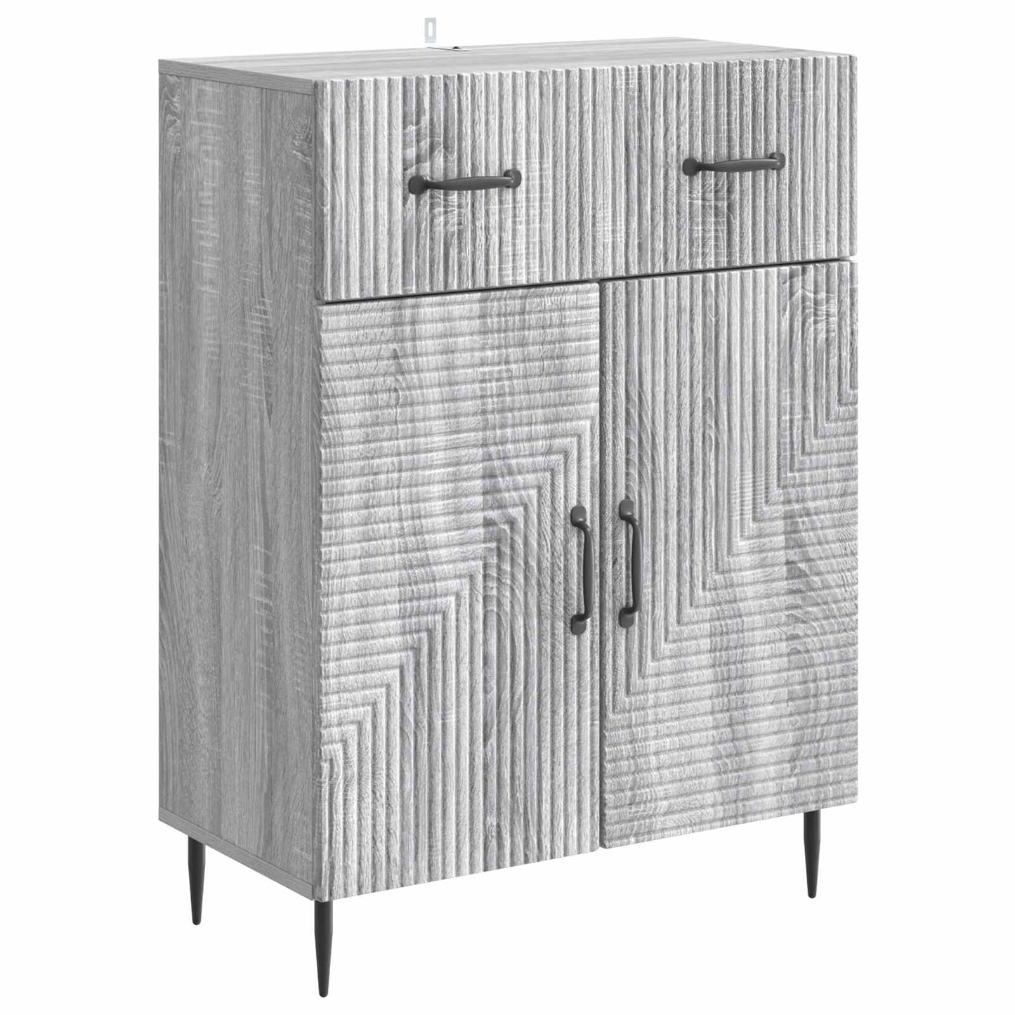 Dressoir met lade Grijs sonoma 66 x 34,5 x 89,5 cm Bewerkt hout