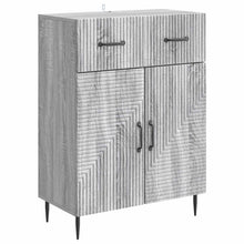 Dressoir met lade Grijs sonoma 66 x 34,5 x 89,5 cm Bewerkt hout