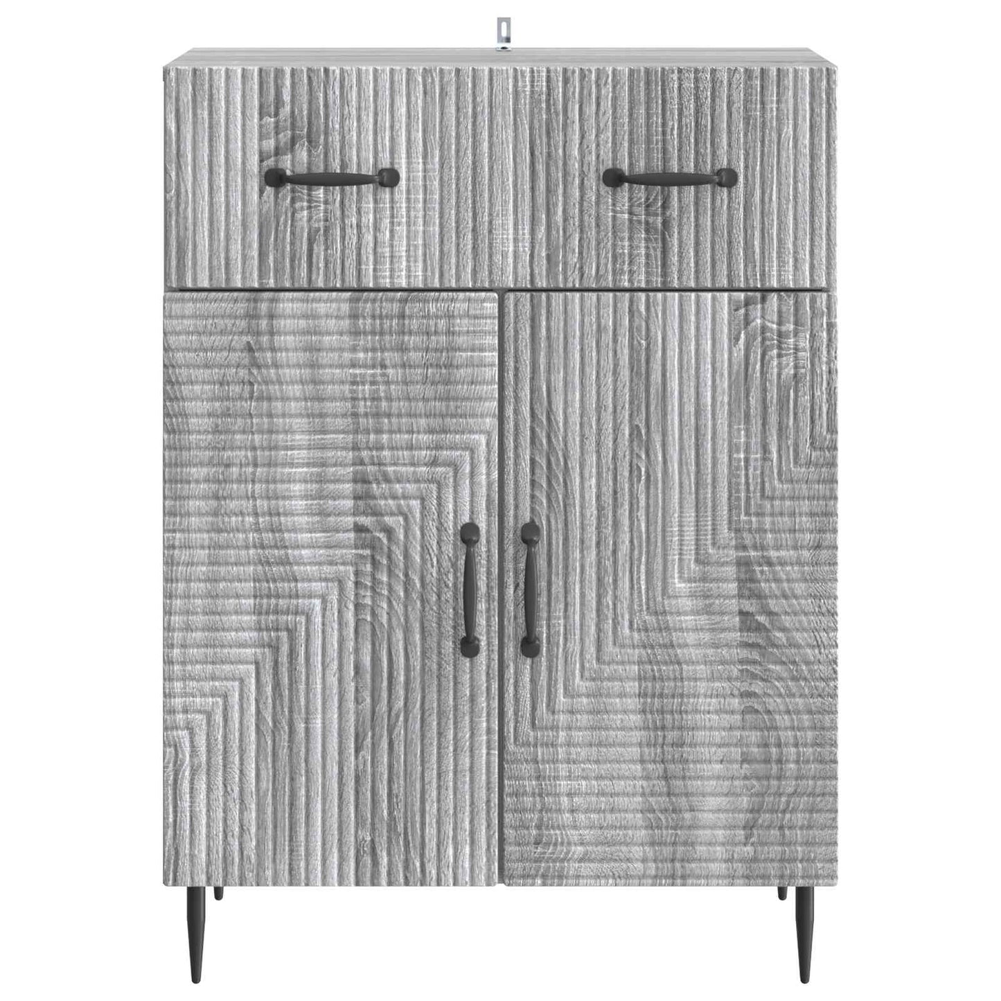 Dressoir met lade Grijs sonoma 66 x 34,5 x 89,5 cm Bewerkt hout