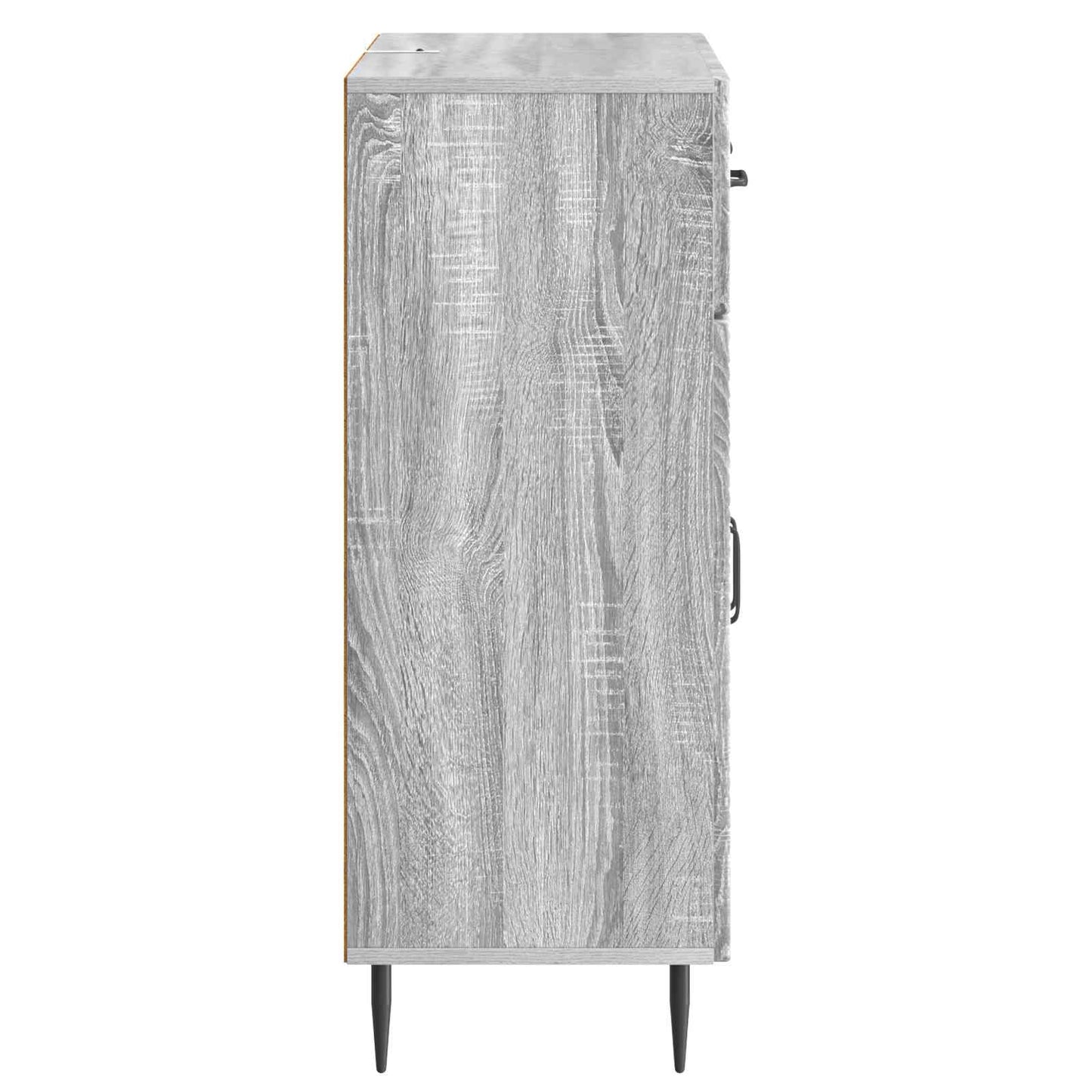 Dressoir met lade Grijs sonoma 66 x 34,5 x 89,5 cm Bewerkt hout