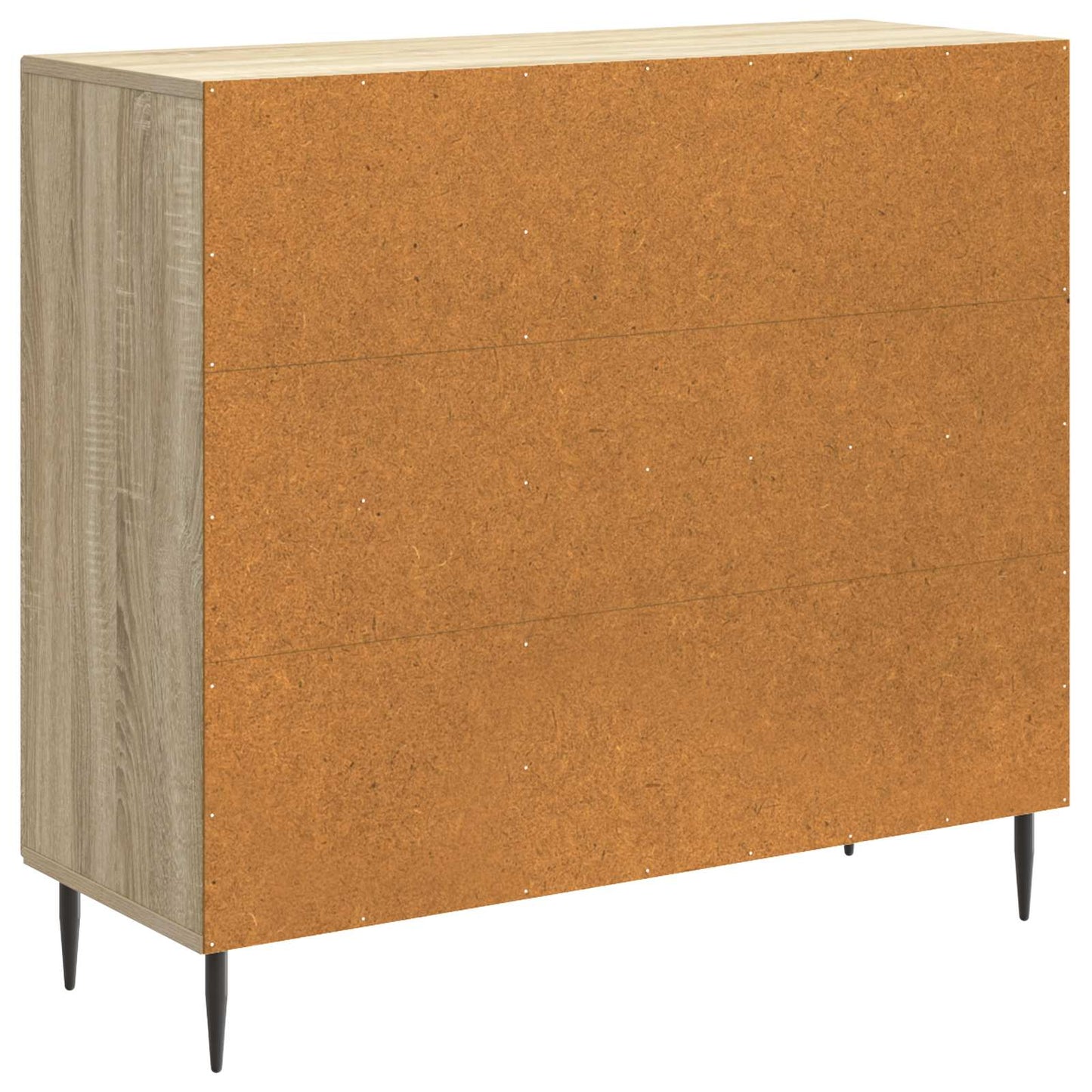 Dressoir Sonoma Eiken 89 x 34,5 x 80 cm Bewerkt hout