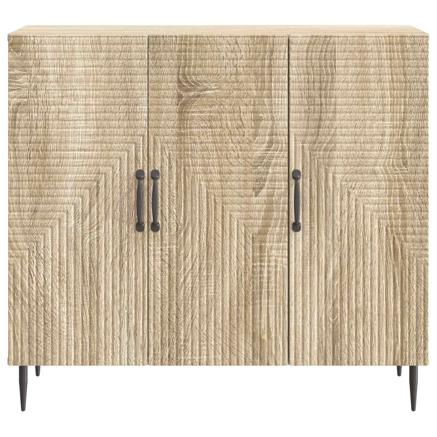 Dressoir Sonoma Eiken 89 x 34,5 x 80 cm Bewerkt hout