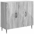 Dressoir 89x34,5x80 cm grijs sonoma bewerkt hout