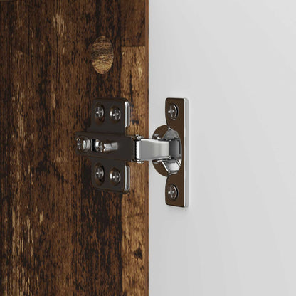 Dressoir Oud hout 89 x 34,5 x 80 cm Bewerkt hout