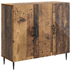 Dressoir oud hout 89x34,5x80 cm bewerkt hout