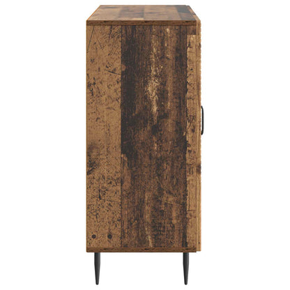 Dressoir Oud hout 89 x 34,5 x 80 cm Bewerkt hout
