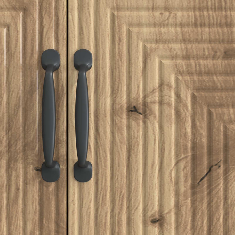 Dressoir Artisanaal eiken 89 x 34,5 x 80 cm Bewerkt hout