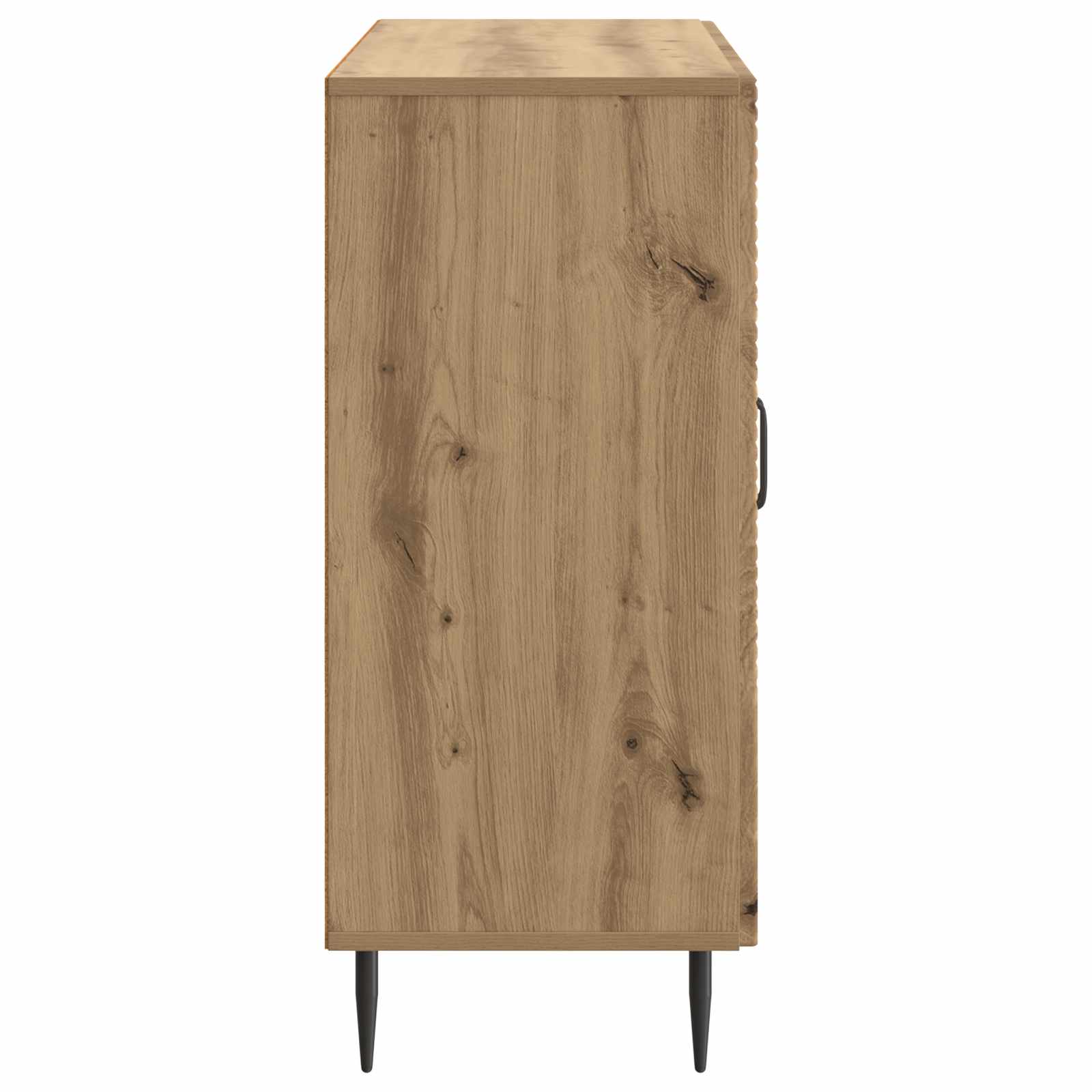 Dressoir Artisanaal eiken 89 x 34,5 x 80 cm Bewerkt hout