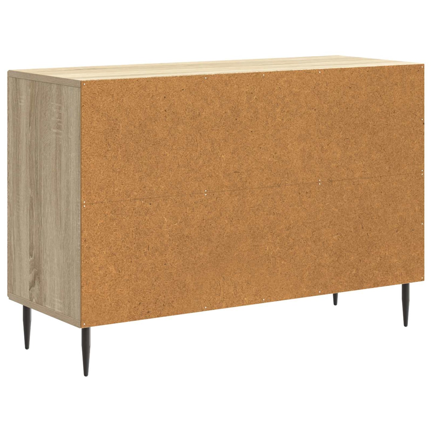 Dressoir met lade Sonoma Eiken 89 x 34,5 x 60 cm Bewerkt hout