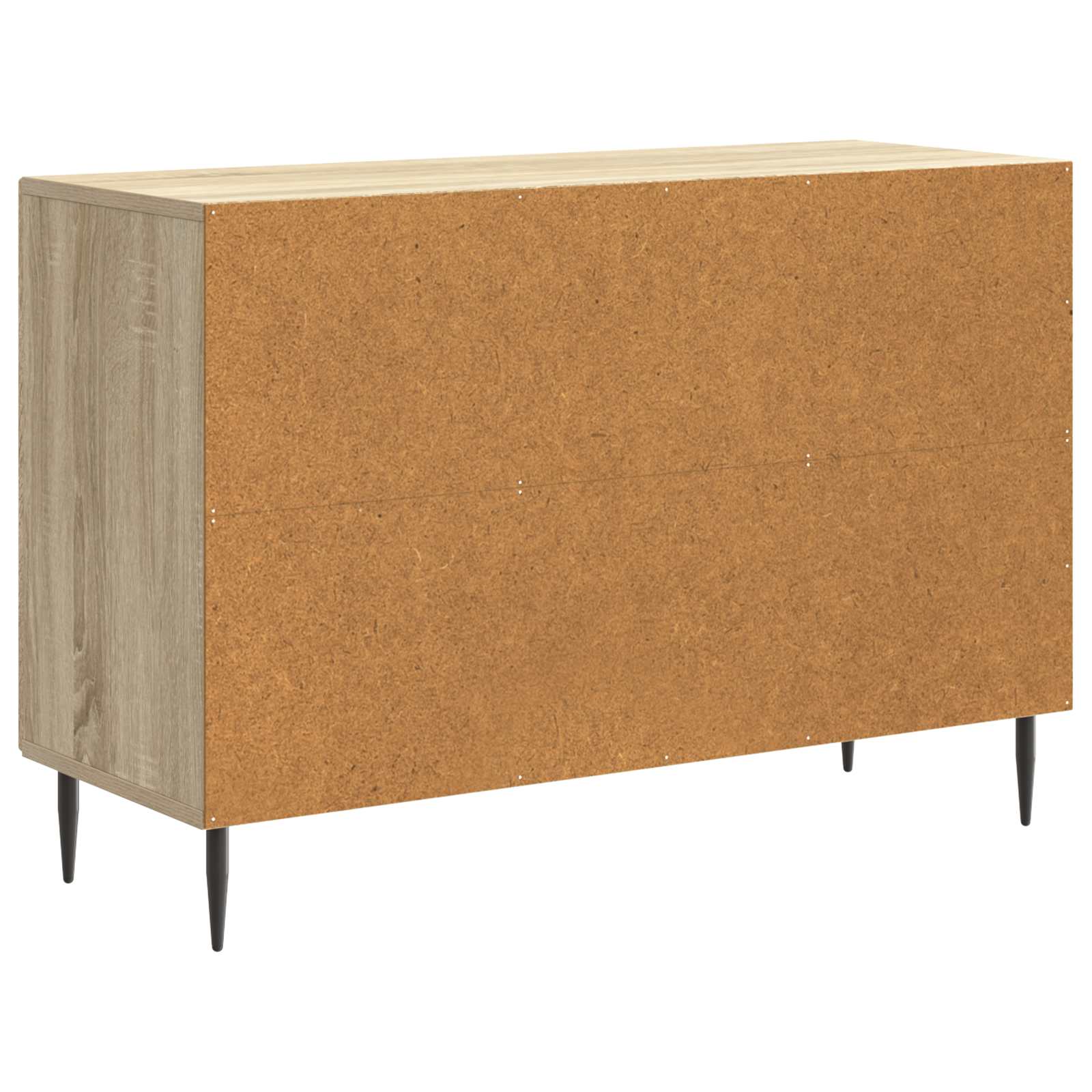 Dressoir met lade Sonoma Eiken 89 x 34,5 x 60 cm Bewerkt hout