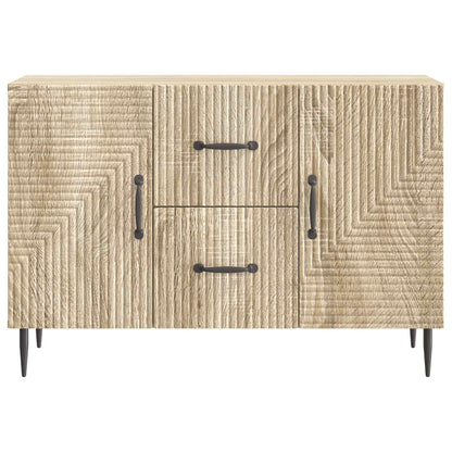 Dressoir met lade Sonoma Eiken 89 x 34,5 x 60 cm Bewerkt hout