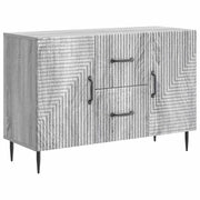 Dressoir 89x34,5x60 cm grijs sonoma bewerkt hout