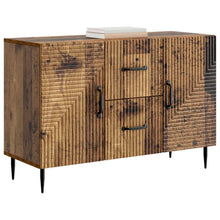 Dressoir met lade Oud hout 89 x 34,5 x 60 cm Bewerkt hout