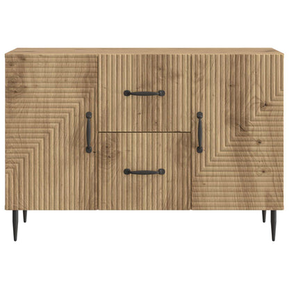 Dressoir Artisanaal eiken 89 x 34,5 x 60 cm Bewerkt hout