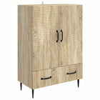 Sideboard with Drawer Sonoma Oak 66 x 34.5 x 95 cm Engineered Wood