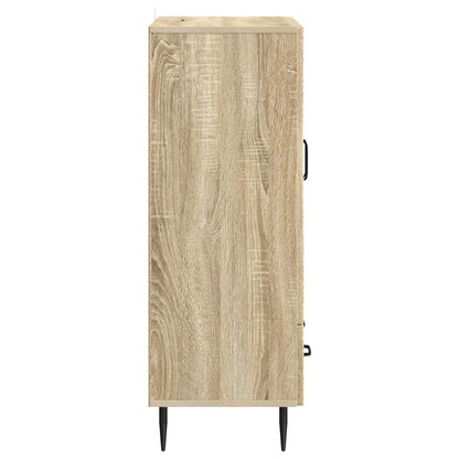 Dressoir met lade Sonoma Eiken 66 x 34,5 x 95 cm Bewerkt hout