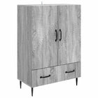 Sideboard with drawer Grey Sonoma 66 x 34.5 x 95 cm Engineered wood