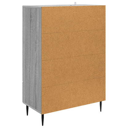 Dressoir met lade Grijs sonoma 66 x 34,5 x 95 cm Bewerkt hout