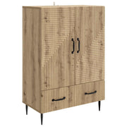 Dressoir 66x34,5x95 cm bewerkt hout