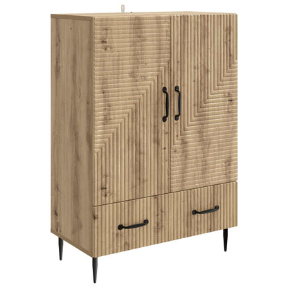 Dressoir Artisanaal eiken 66 x 34,5 x 95 cm Bewerkt hout