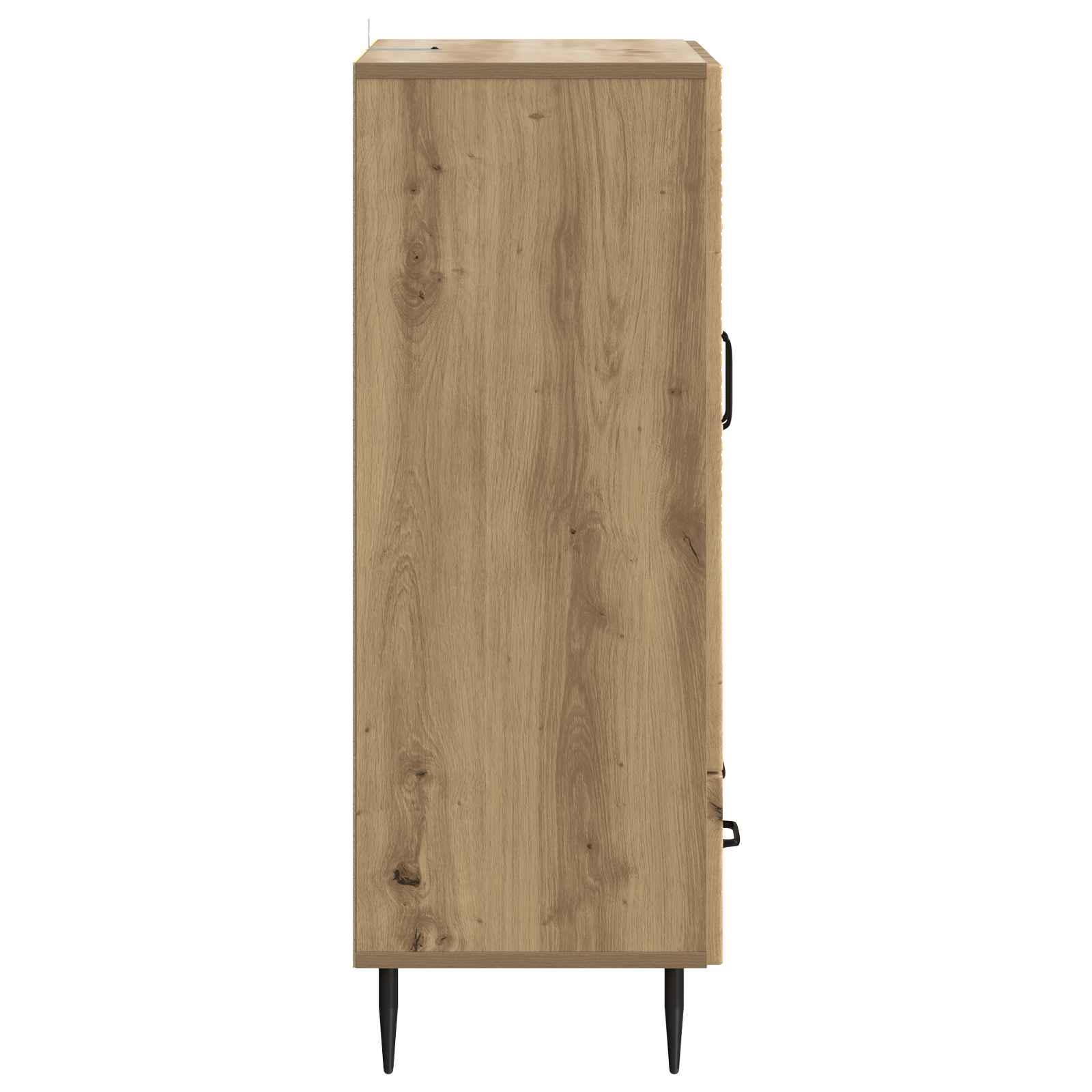 Dressoir Artisanaal eiken 66 x 34,5 x 95 cm Bewerkt hout