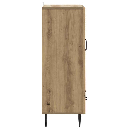 Dressoir Artisanaal eiken 66 x 34,5 x 95 cm Bewerkt hout