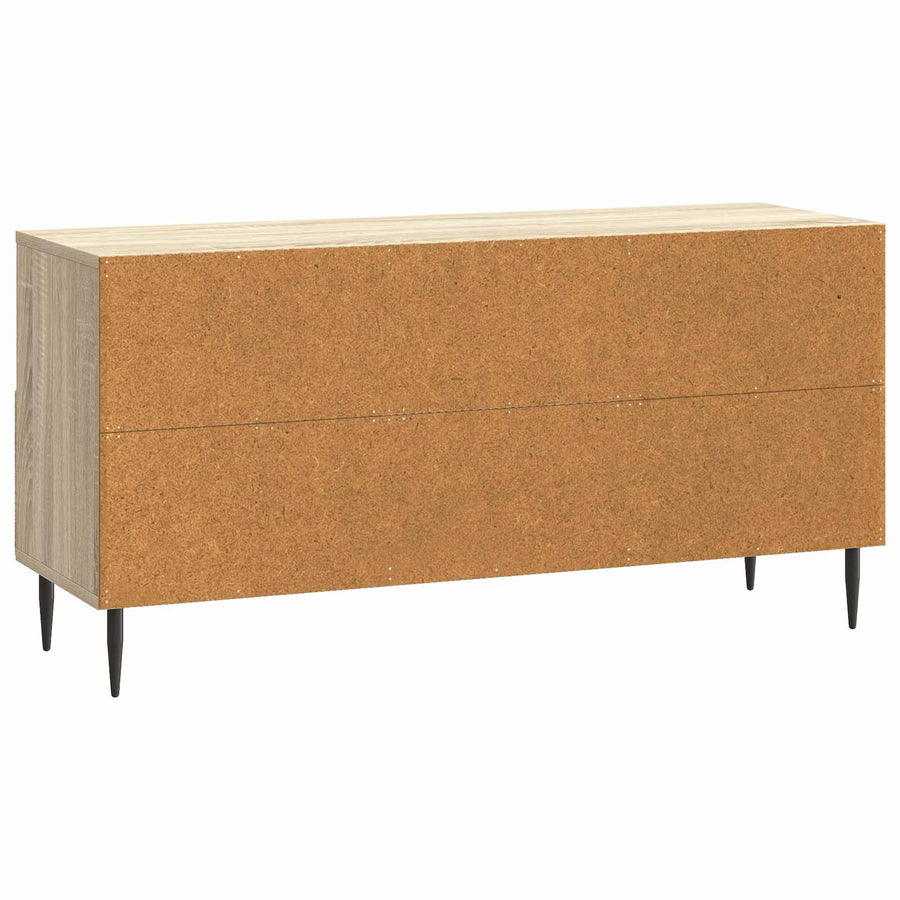 TV-kast met lade Sonoma Eiken 102 x 34,5 x 50 cm Bewerkt hout