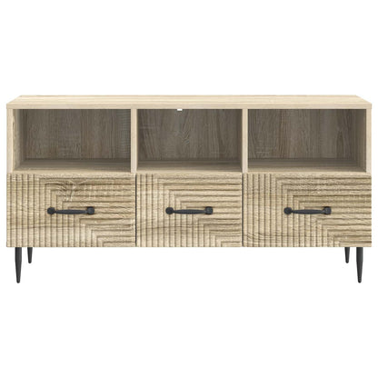 TV-kast met lade Sonoma Eiken 102 x 34,5 x 50 cm Bewerkt hout