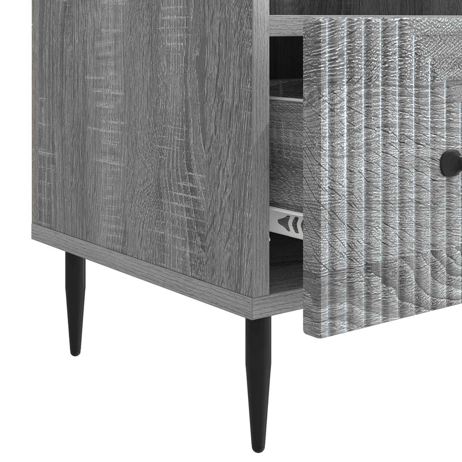 TV-kast met lade Grijs sonoma 102 x 34,5 x 50 cm Bewerkt hout