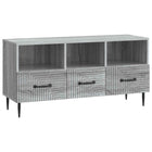 TV-kast 102x34,5x50 cm grijs sonoma bewerkt hout