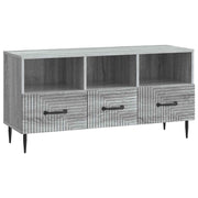 TV-kast 102x34,5x50 cm grijs sonoma bewerkt hout
