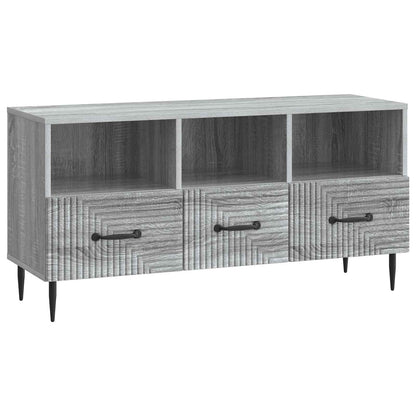 TV-kast met lade Grijs sonoma 102 x 34,5 x 50 cm Bewerkt hout