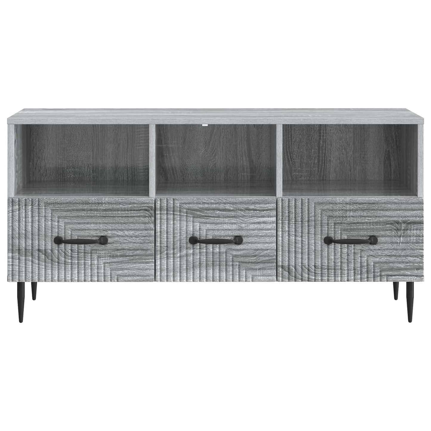 TV-kast met lade Grijs sonoma 102 x 34,5 x 50 cm Bewerkt hout
