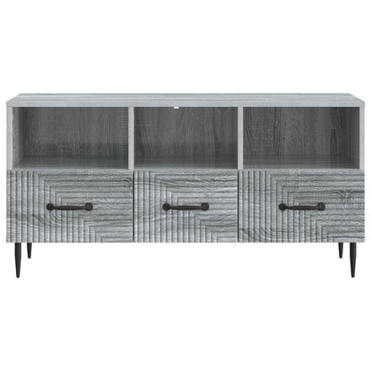 TV-kast met lade Grijs sonoma 102 x 34,5 x 50 cm Bewerkt hout