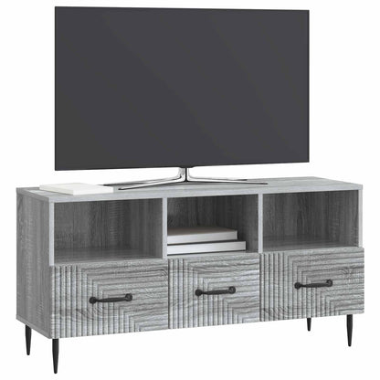 TV-kast met lade Grijs sonoma 102 x 34,5 x 50 cm Bewerkt hout