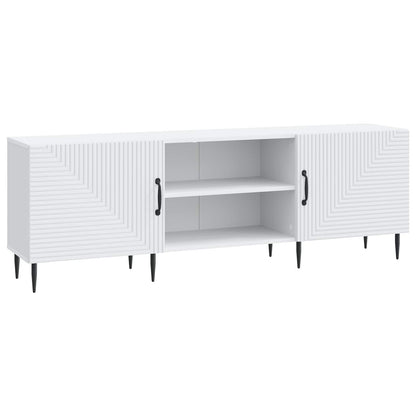 TV-kast Wit 150 x 31 x 50 cm Bewerkt hout