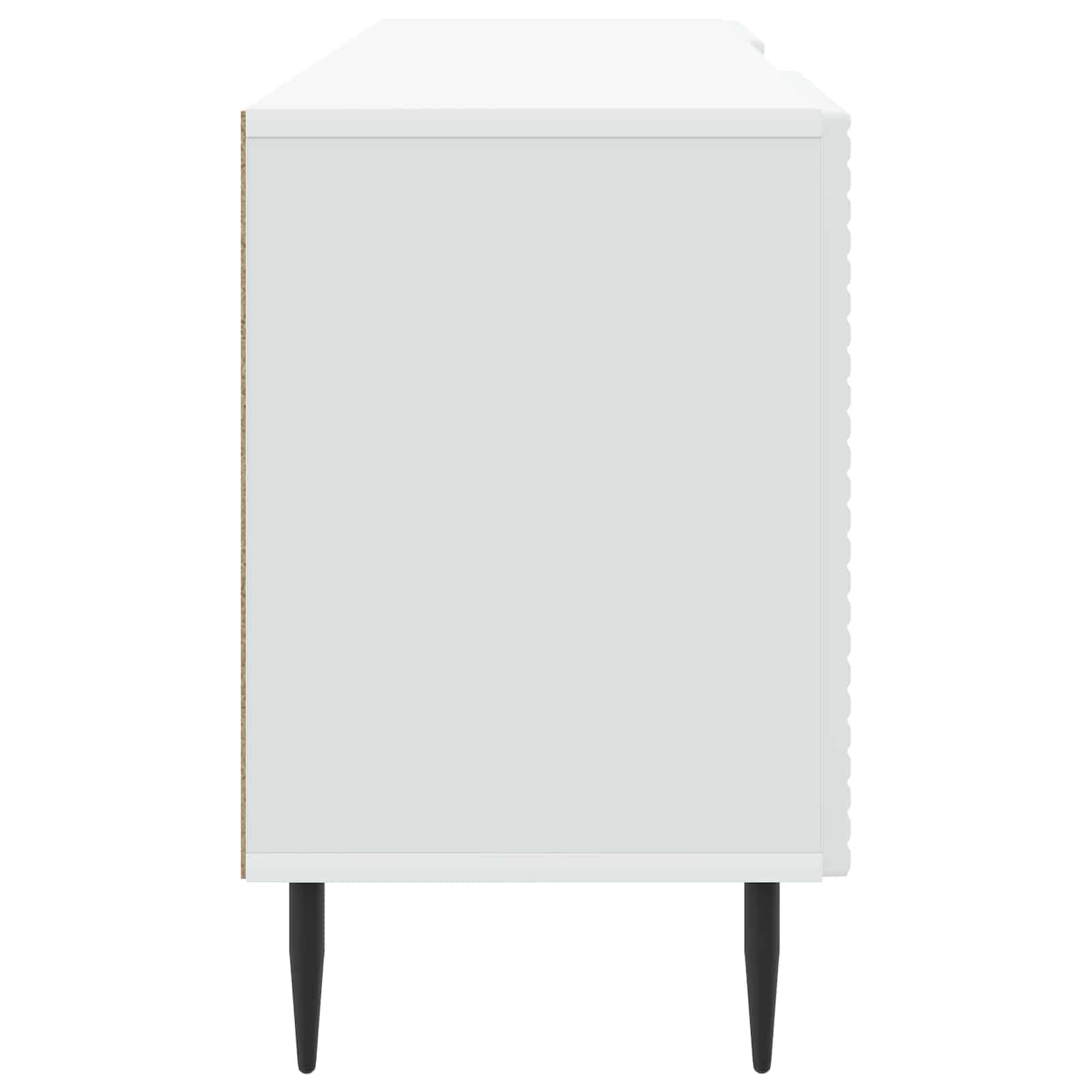 TV-kast Wit 150 x 31 x 50 cm Bewerkt hout