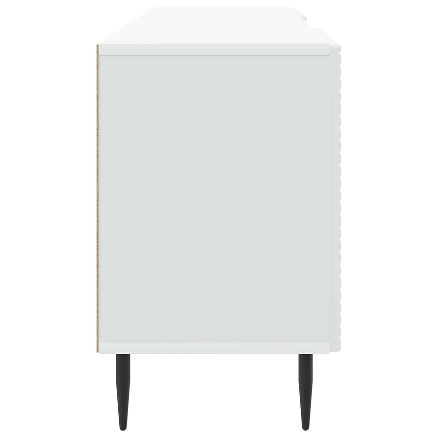 TV-kast Wit 150 x 31 x 50 cm Bewerkt hout