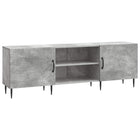 TV-kast 150x31x50 cm betongrijs bewerkt hout