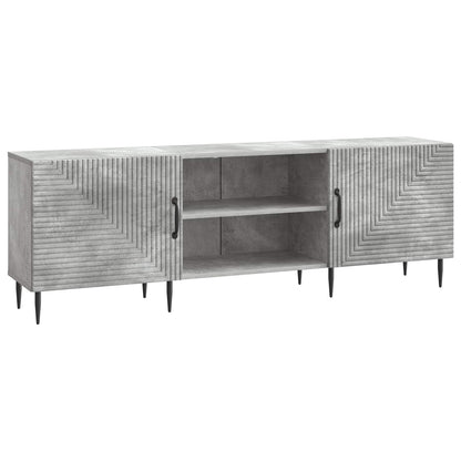 TV-kast Betongrijs 150 x 31 x 50 cm Bewerkt hout
