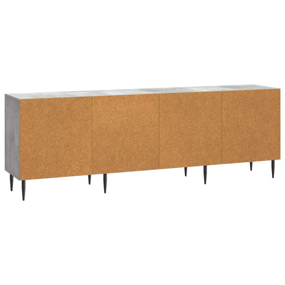TV-kast Betongrijs 150 x 31 x 50 cm Bewerkt hout