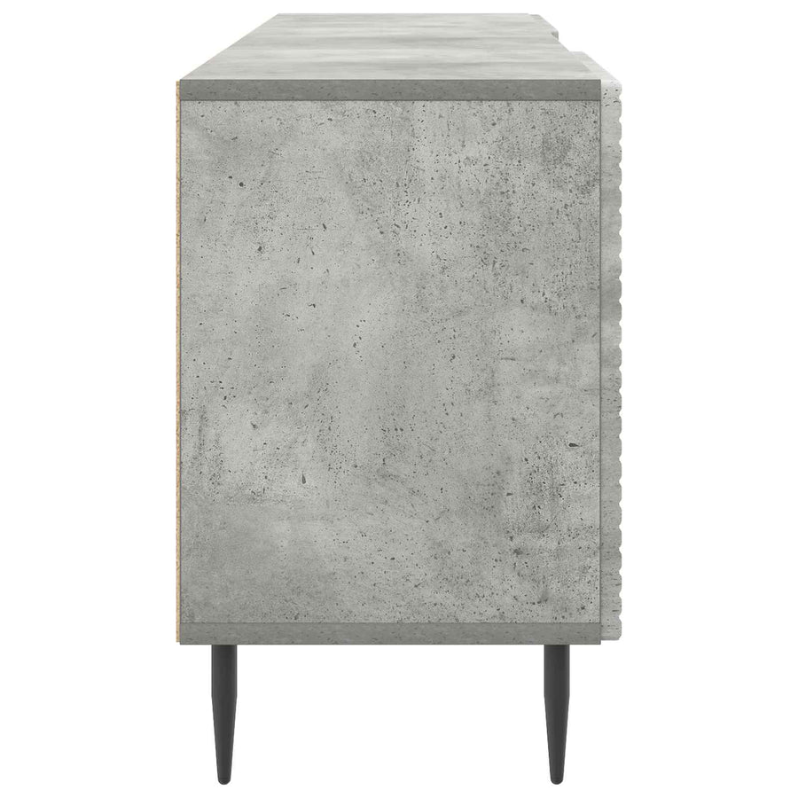 TV-kast Betongrijs 150 x 31 x 50 cm Bewerkt hout