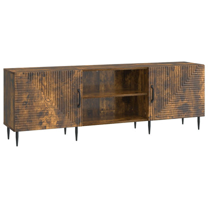 TV-kast Gerookt eiken 150 x 31 x 50 cm Bewerkt hout