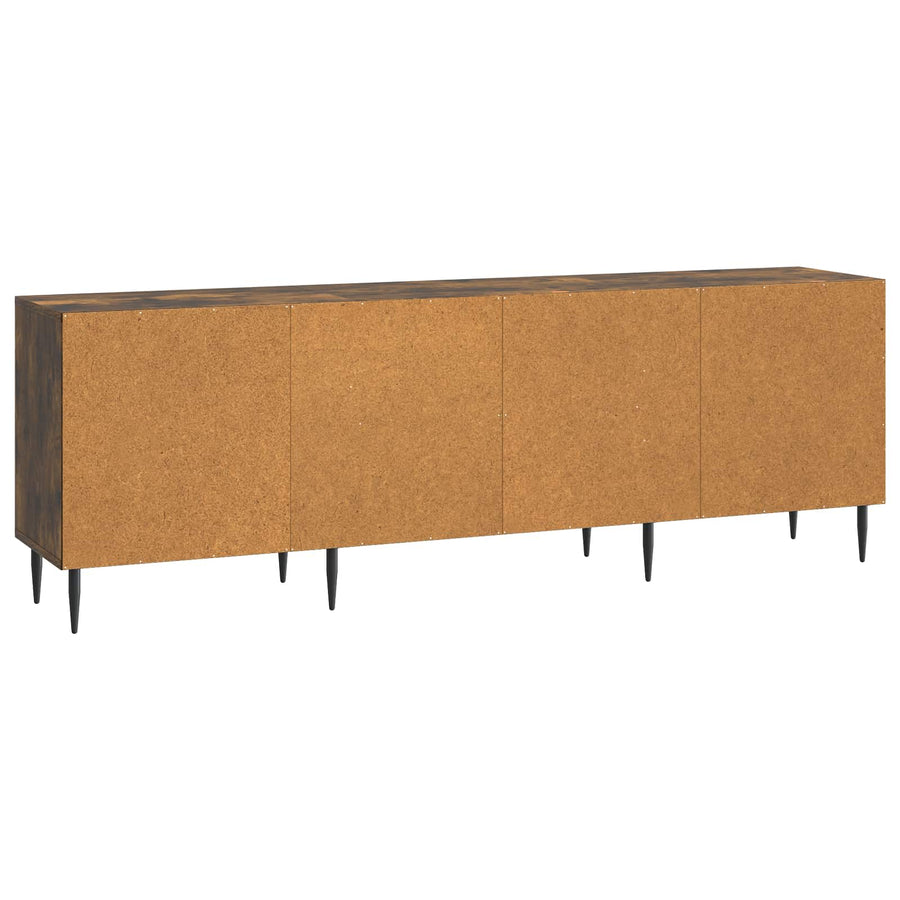 TV-kast Gerookt eiken 150 x 31 x 50 cm Bewerkt hout