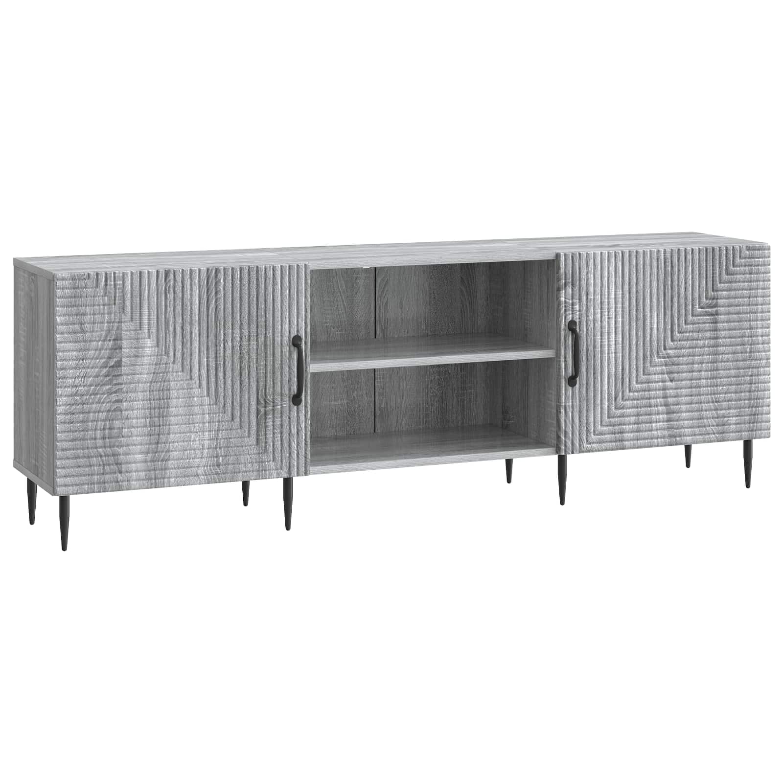TV-kast Grijs sonoma 150 x 31 x 50 cm Bewerkt hout