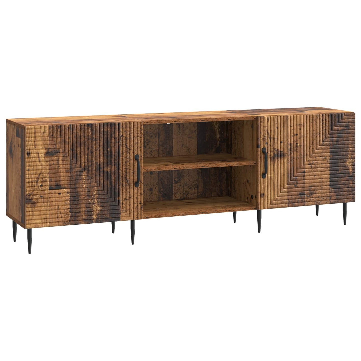TV-kast Oud hout 150 x 31 x 50 cm Bewerkt hout