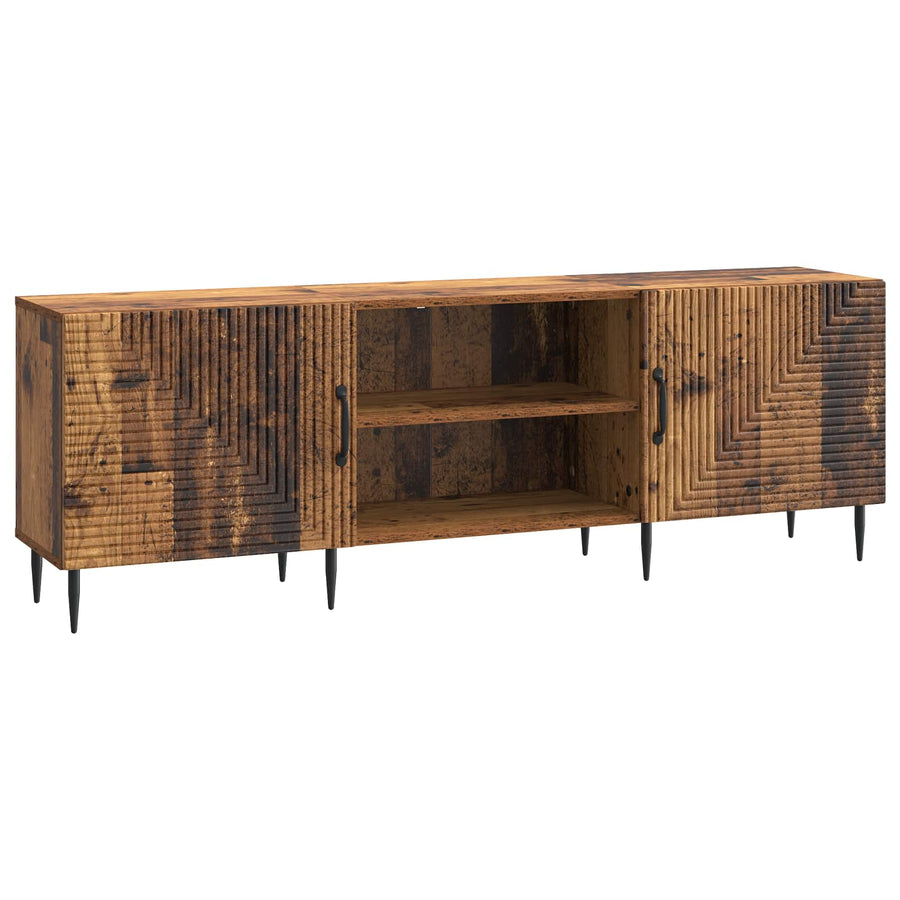 TV-kast Oud hout 150 x 31 x 50 cm Bewerkt hout