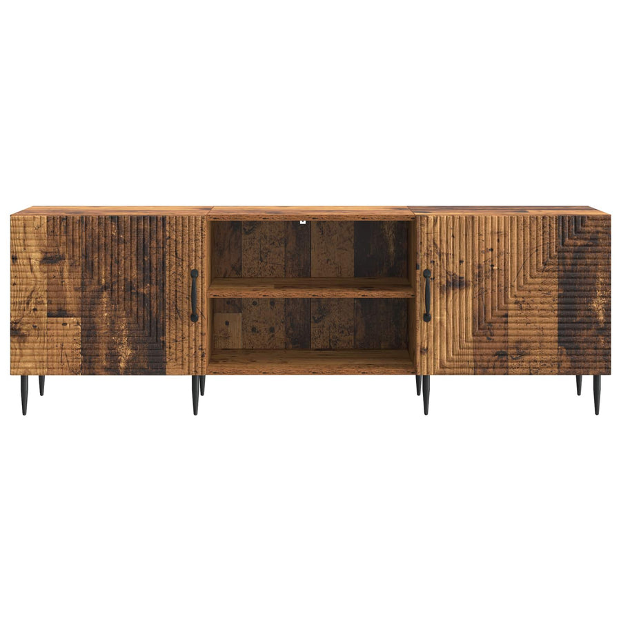 TV-kast Oud hout 150 x 31 x 50 cm Bewerkt hout