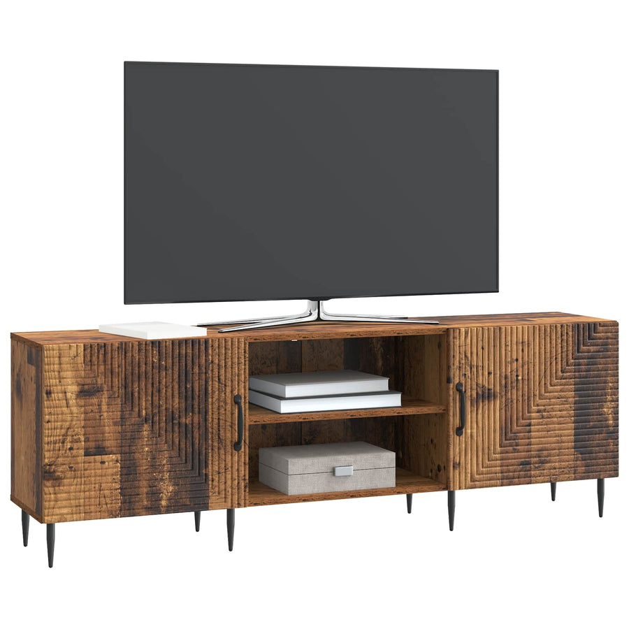 TV-kast Oud hout 150 x 31 x 50 cm Bewerkt hout