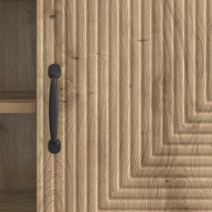 TV-kast Artisanaal eiken 150 x 31 x 50 cm Bewerkt hout